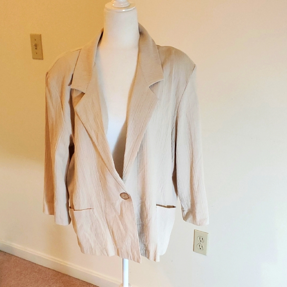 Ashley Cooper Light Tan Blazer